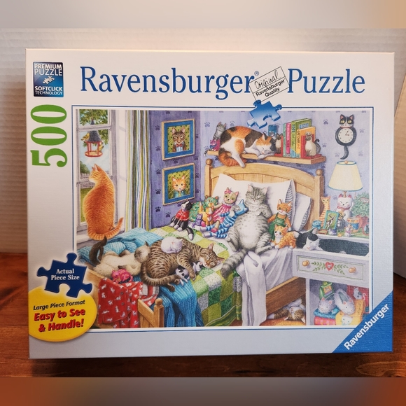 Ravensburger Other - Ravensburger - Cat Nap 500 Pieces Complete